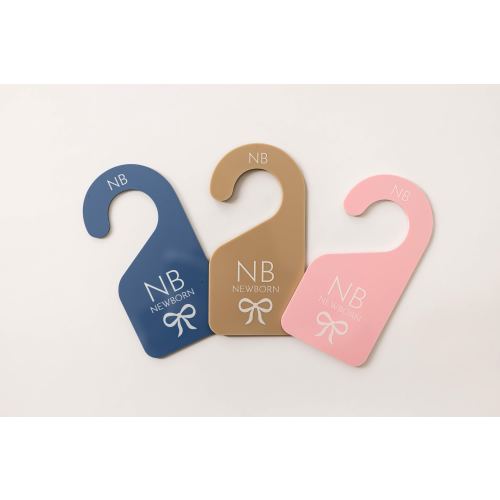 Acrylic Bow Baby Closet Dividers | Closet Dividers Baby | Clothes Size Markers for Babies | Organize Baby's Closet | Baby Shower Gift Ideas