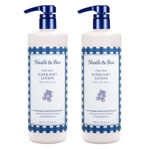 Noodle & Boo Super Soft Lotion, 25 fl oz, 2-pack | Costco