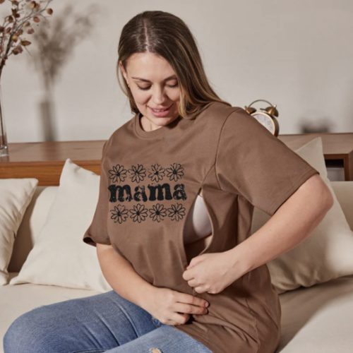 Mama Daisies Nursing T-shirt