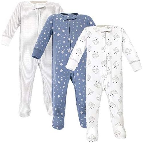 Hudson Baby Unisex Baby Cotton Sleep and Play