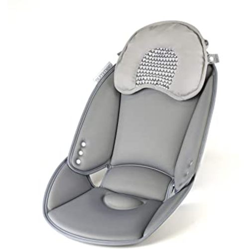 Summer Infant Snug Support in-Sink Bather – Bathe Newborns up to 6 Months with Confidence Right in The Sink - Compression-Molded Foam Baby Bath Sink Cushion is Adjustable and Includes Anti-Slip Grips