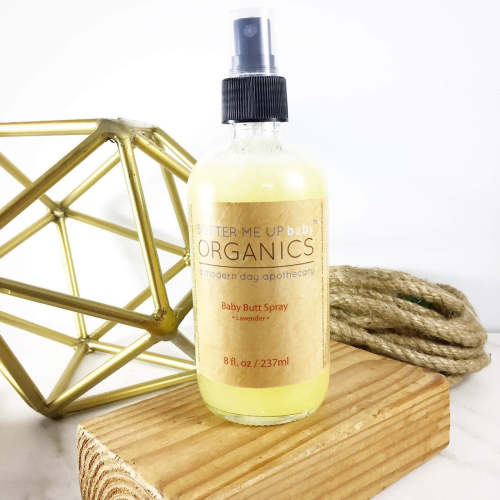 Organic Baby Butt Spray / Diaper Changing Spray / Cloth Diaper Safe — Butter Me Up Organics