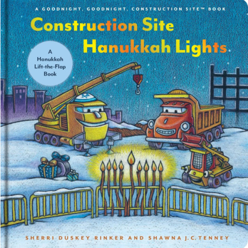 Construction Site Hanukkah Lights - Board Book
