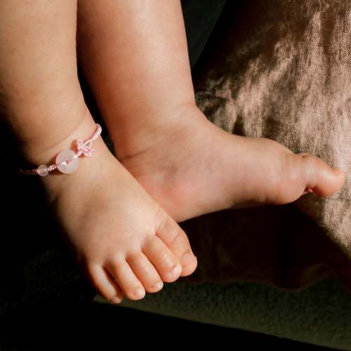 Baby Collection | Year of the Horse — Red Woven Baby Bracelet/Anklet
