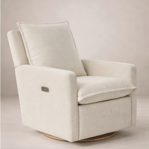 High Performance Basket Sand | Flynn | Swivel Nursery Recliner | Oilo™ Studio