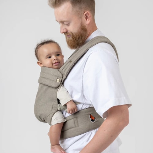 The Monarch Baby Carrier - Charles Herringbone – Mabē