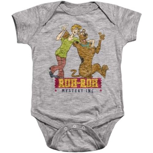 Popfunk Scooby Doo! Scooby Shaggy Ruh Roh Mystery Inc Unisex Infant Snap Suit for Baby