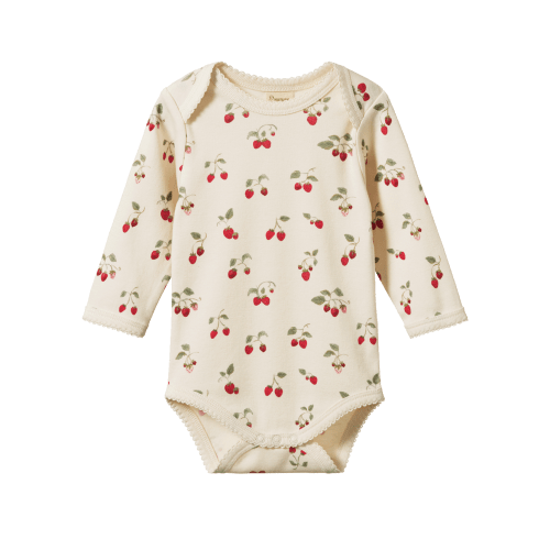 Cotton Long Sleeve Bodysuit