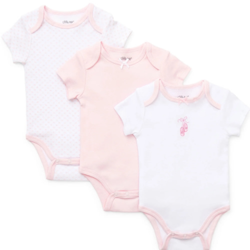 Prima Ballerina 3-Pack Bodysuits