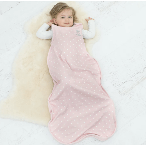4 Season® Ultimate Baby Sleep Bag, Merino Wool & Organic Cotton, Rose