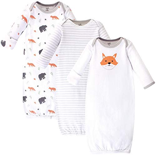 Touched by Nature Unisex Baby Organic Cotton Gowns