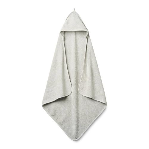 Baby Hooded Towel – Organic Cotton Baby Bath Towels – Baby Towels, Baby Bath Towels for Baby Boy, Baby Girl, 32" x 32" Super-Soft and Absorbent Baby Towels for Newborn (Pearl Grey)
