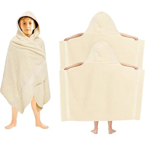 ORIGINAL KIDS Hooded Bath Towel - 2 Pack Ultra Soft 100% Cotton Kids Towel