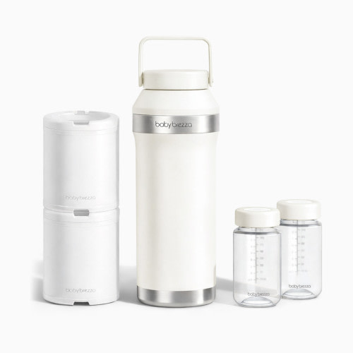 Baby Brezza 24-Hour Breastmilk Portable Cooler - Soft White, 20 Oz