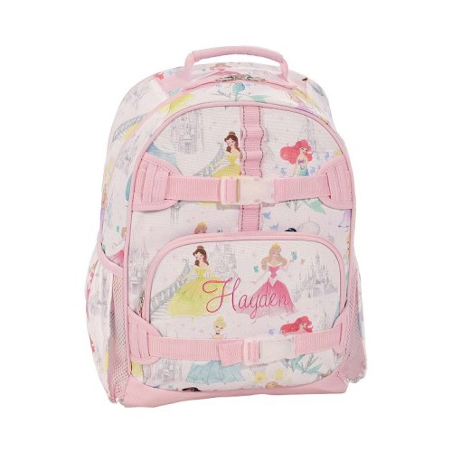 Mackenzie Disney Princess Castle Shimmer Backpacks | Pottery Barn Kids