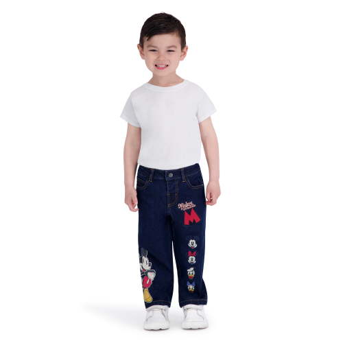 Mickey Mouse Toddler Boy Denim Pant, Sizes 12M-5T
