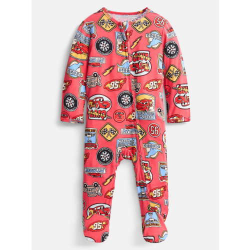 Disney Pixar Cars Baby Boys Sleep & Play Footed Pajamas, One Piece, Sizes NB-6/9M