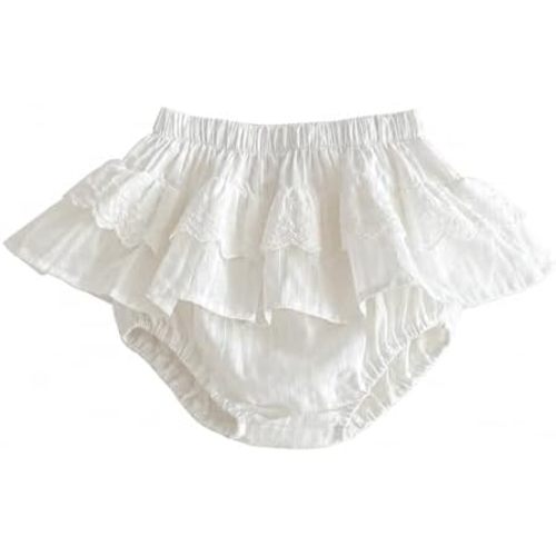 HOOLCHEAN Baby Girls Ruffle Bloomer Tutu Skirt Infant Toddler Lace Diaper Cover Shorts