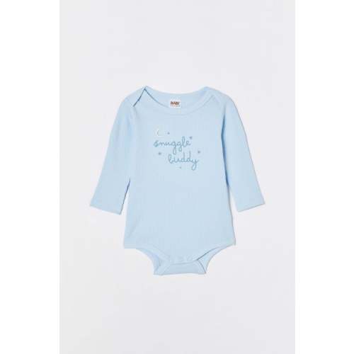 Organic Pointelle Long Sleeve Onesie