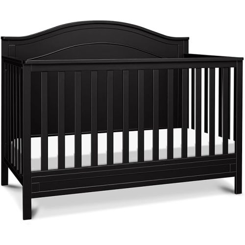 Davinci Charlie 4-in-1 Convertible Crib in Ebony, Greenguard Gold Certified