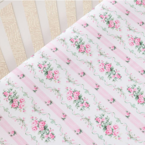 LoveShackFancy Dreamy Days Organic Crib Sheet | Pottery Barn Kids