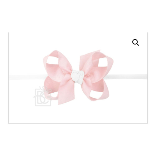 Satin Double Knot Bow on Clip