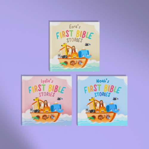 First Bible Stories Pink – Luna Books