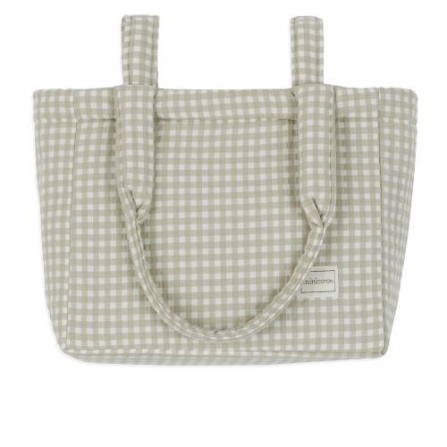 Bolsa Handle Vichy Musgo