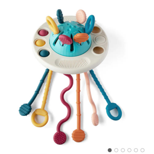 UFO Silicone Pulling Toy