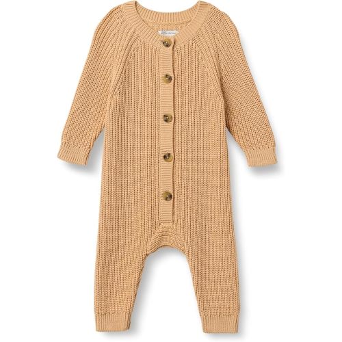 Amazon Essentials x Sofia Grainge Unisex Babies' Cotton Knit Playsuit