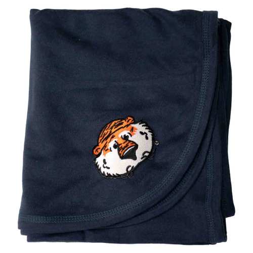 Solid Aubie Baby Blanket