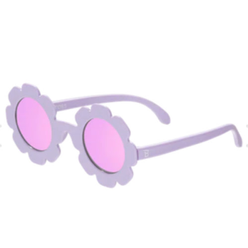 Irresistible Iris Flower | Lavender Polarized Mirrored Lenses – Babiators Sunglasses