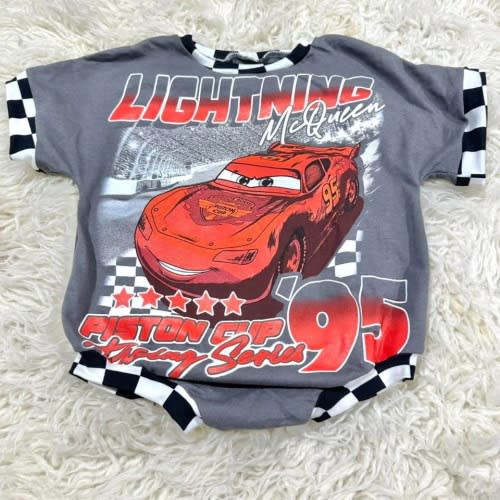 Baby Car Bubble Romper