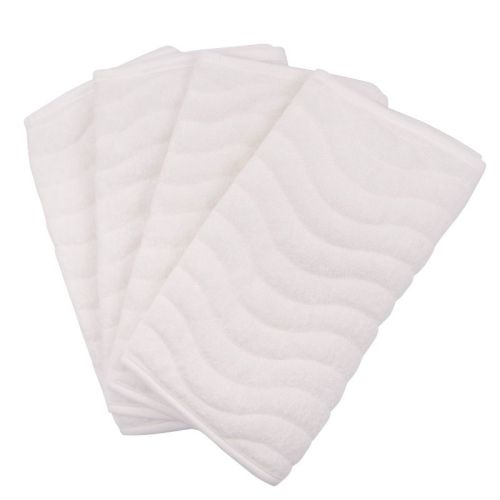 Ubbi Quilted Reusable Changing Pad Liner Covers - White