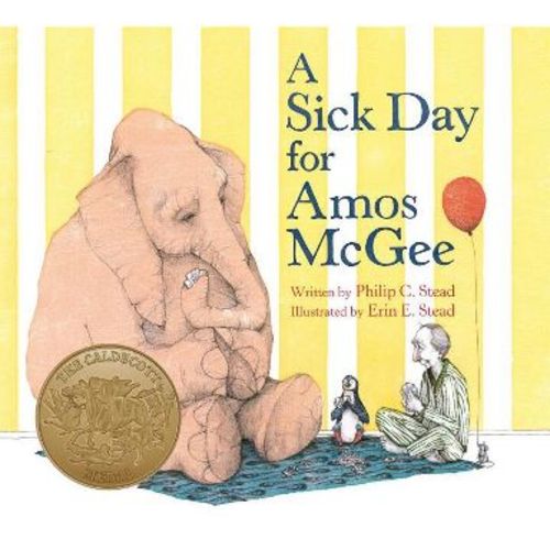 A Sick Day for Amos McGee - by Philip C Stead (Board Book)