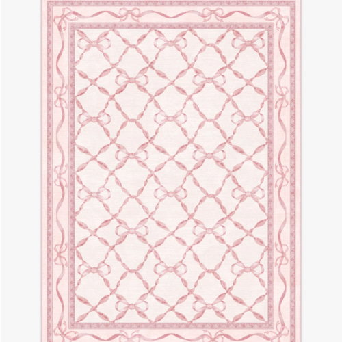 Eloise Pink Rug by Mrs. Alice | Ruggable US