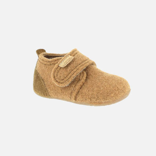 Boiled Wool Slipper Shoe - Almond
      
      
       – MamaOwl