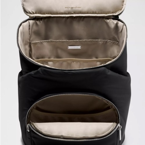 Lululemon New Parent Backpack 17L—Color: Black/Sheer Oak