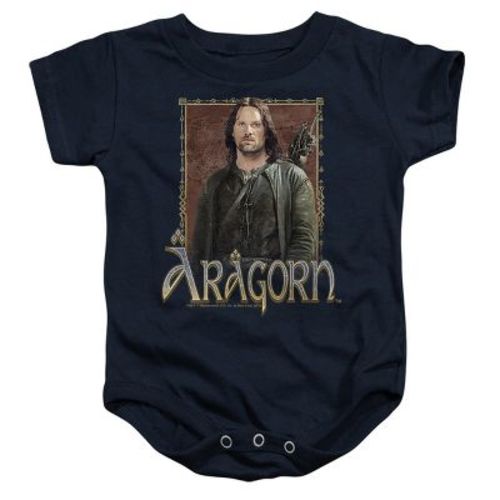 Baby Lord Of The Rings Aragorn Infant Bodysuit Navy 6 Months