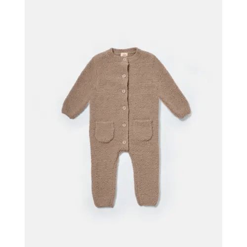 Long Sleeve Jumpsuit - Fuzzy