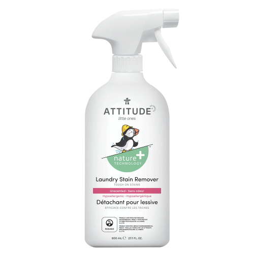 Attitude Sensitive Skin Care Natural Laundry Stain Remover, 27 Oz..