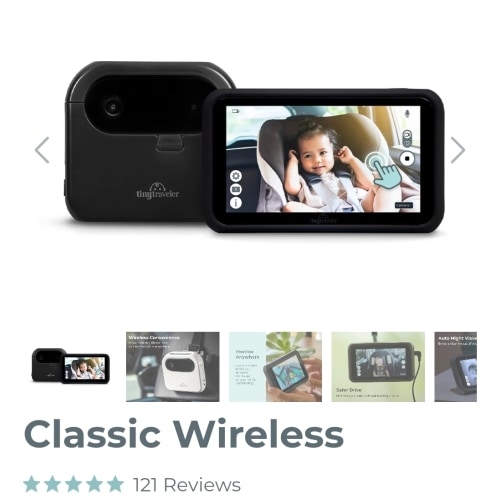 Tiny Traveler Classic Wireless Home/Car Baby Monitor