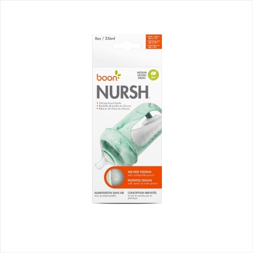 Boon Nursh Bottle Mint Tie Dye 236ml