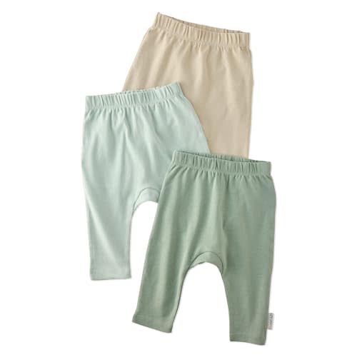 Harlowe 3-Pack Baby Pants 100% Organic Cotton for Baby Boys & Girls​