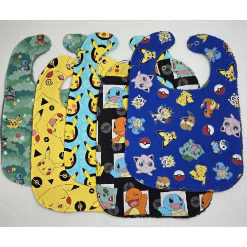 Monster Hunt | Cotton & Terry Baby Bib
