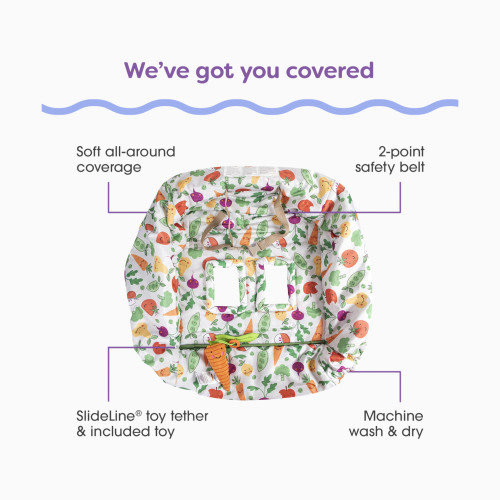 Shopping Cart Cover - Multicolor Farmers Market