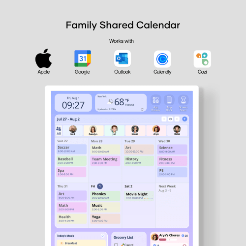 15.6" Cozyla Calendar+ 2
