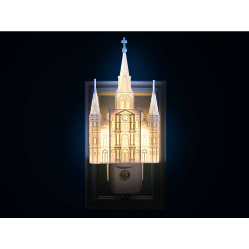St. Louis Cathedral Night Light, New Orleans (Plug-in, LED)
