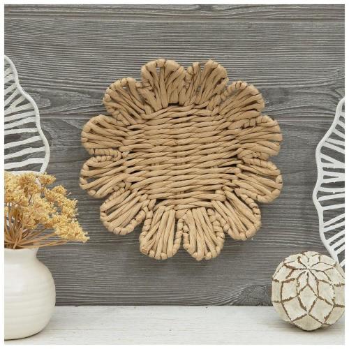 Woven Flower Wall Decor