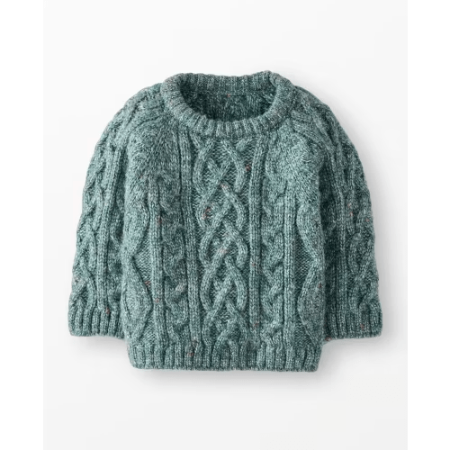 Baby cable sweater